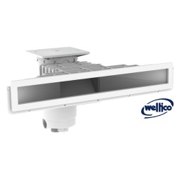 SKIMMER MIROIR EXTRA PLAT A800  Béton/Liner