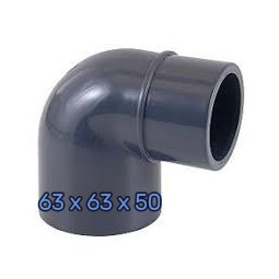 Coude 90° MF 63 × 63 × 50