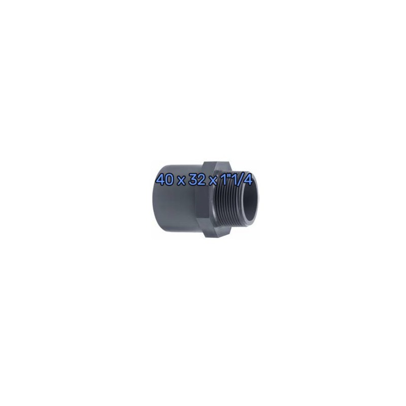 Embout mixte FM 40 x 32 x 1\"1/4