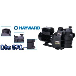 Pompe  Hayward MAX FLO 0.5 à 1.50 CV mono(230V) Dès :