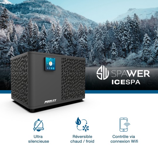 Pompe à chaleur Poolex SPAWER ICESPA 7kW