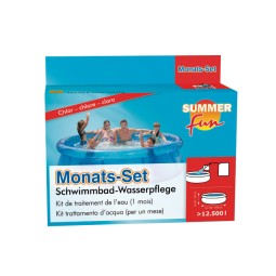 Kit  traitement chlore mensuel  0.21 kg