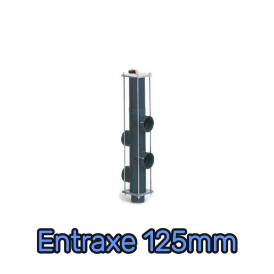 Vanne auto Besgo DN40 diam 50mm entraxe 125mm