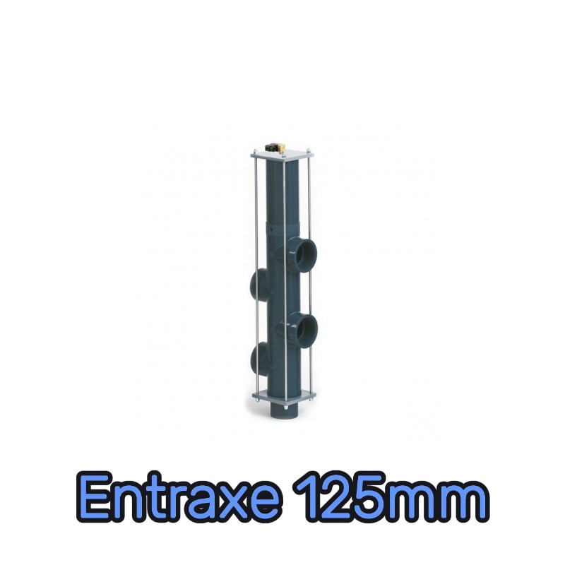 Vanne auto Besgo DN40 diam 50mm entraxe 125mm