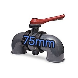 Vanne papillon Ø 75