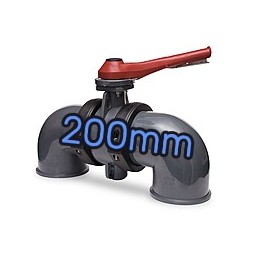 Vanne papillon Ø200