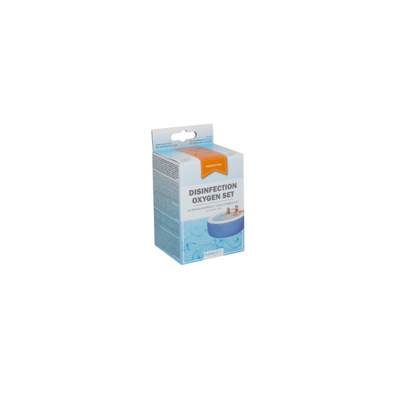 Oxygène désinfection spécial  pour Jacuzzi SPA  en sachets doseurs.