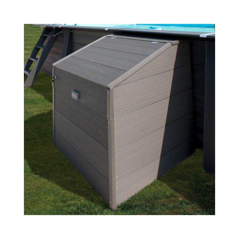 Coffre composite pour filtration piscine