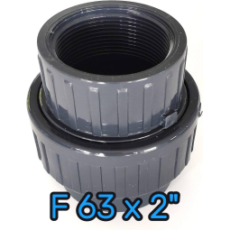 Union mixte taraudé  F 63 × 2\"