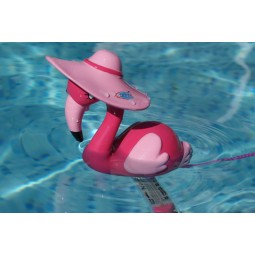 Thermomètre flamand rose