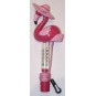 Thermomètre flamand rose