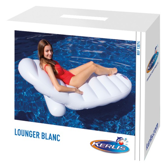 Lounger blanc