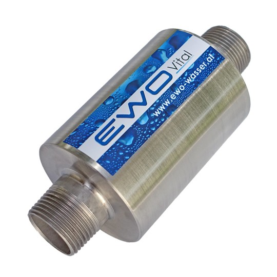 Traitement de l'eau naturel pour piscine, raccord Ø  26 mm, activé votre eau et réduisez les agents chimiques