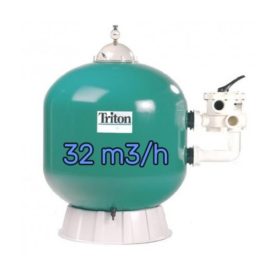 Filtre à sable Triton TR140 32m3/h vanne 6 voies incluse