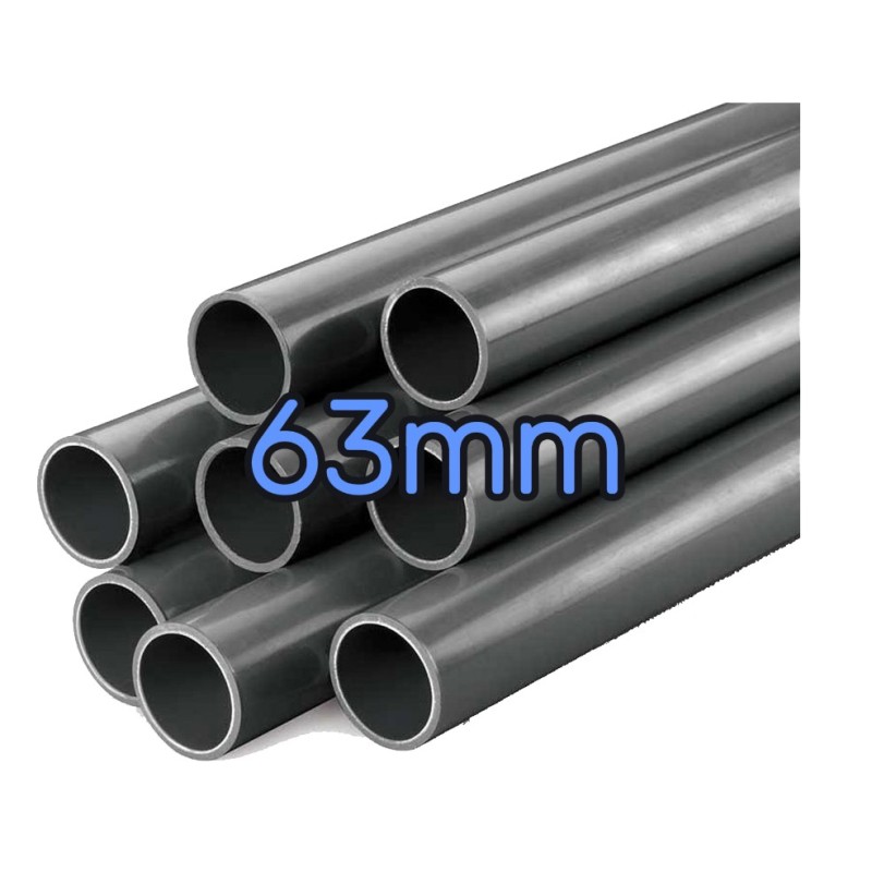 Tube PVC pression Ø 63 × 4,7 - PN16 ml