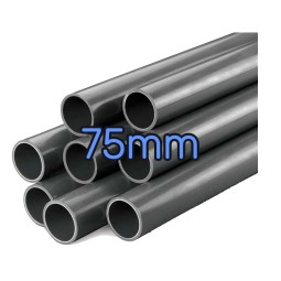 Tube PVC pression Ø 75 × 3,6 - PN16 ml