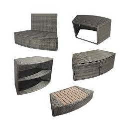 5 meubles pour spas octopus