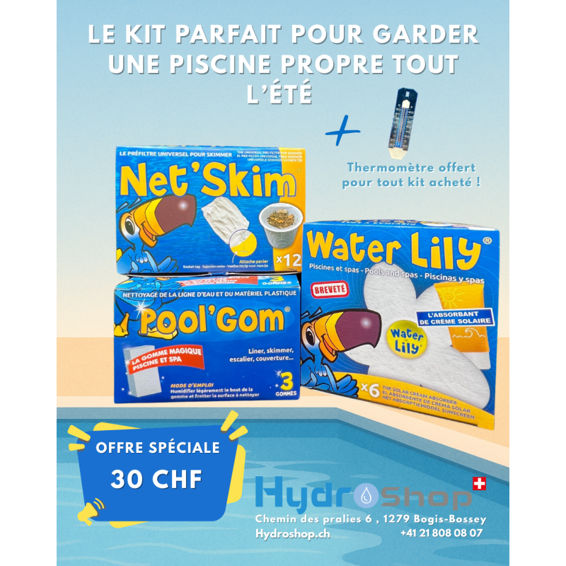 Kit nettoyage piscine