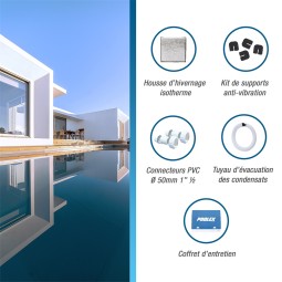 PAC Poolex Silverline TOPFi / 20 à 120m3 dès