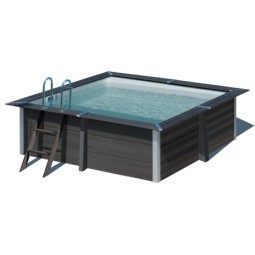 Piscine en composite 3,26 x 3,26 x 0,96