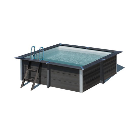 Piscine en composite 3,26 x 3,26 x 0,96
