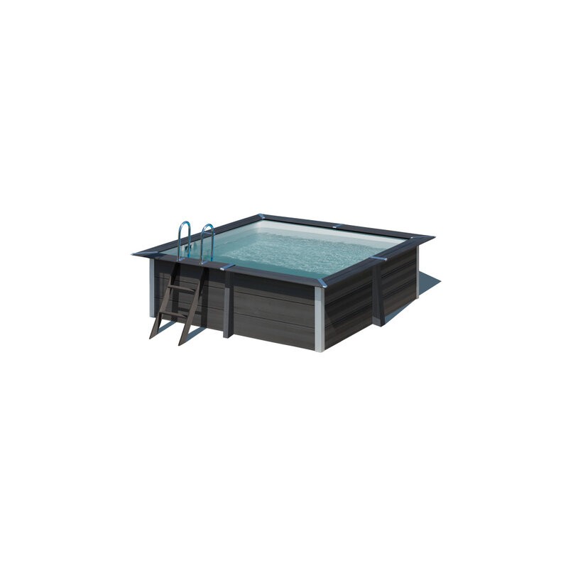 Piscine en composite 3,26 x 3,26 x 0,96
