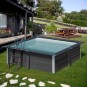 Piscine en composite 3,26 x 3,26 x 0,96