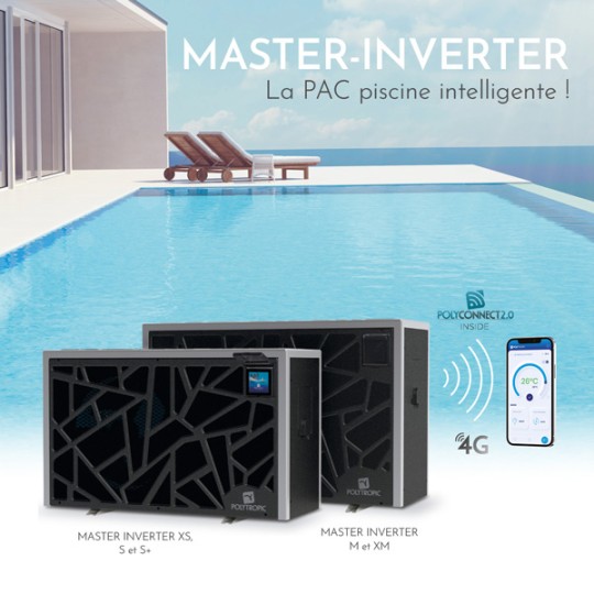 PAC Polytropic Master Sity Inverter / 45 à 85m3  dès