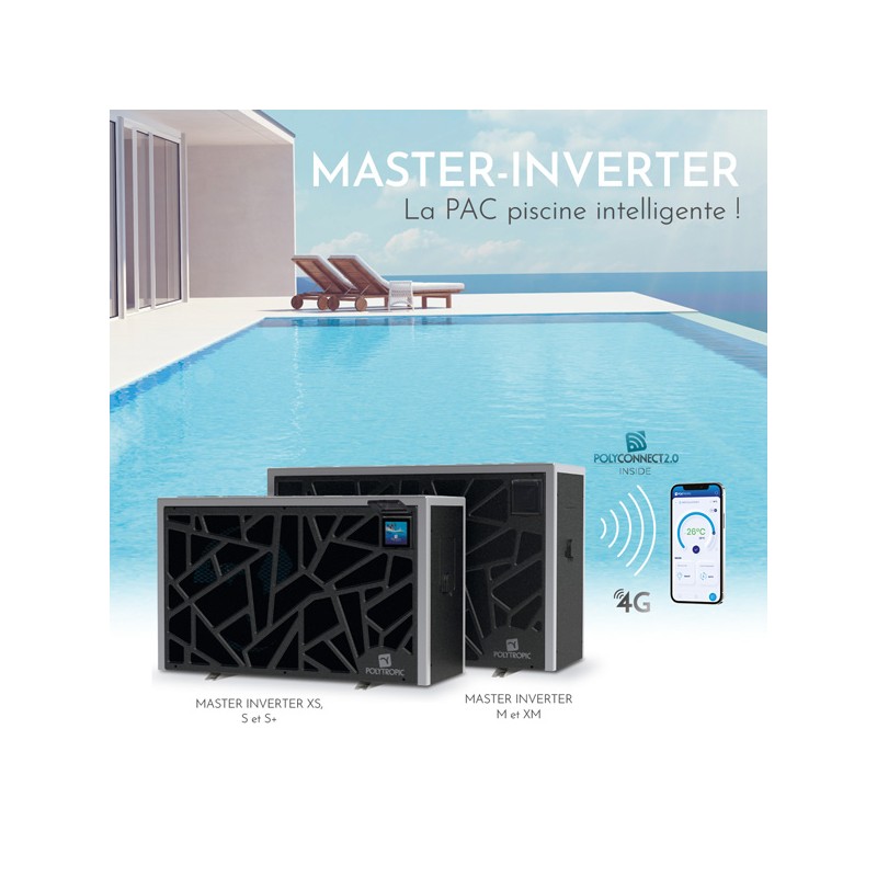 PAC Polytropic Master Sity Inverter / 45 à 85m3  dès