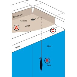 Bâche d\'hiver pour volet de piscine
