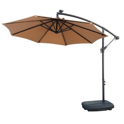 Parasol avec pied et leds pour SPA