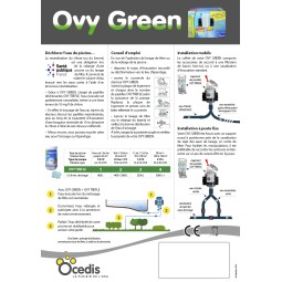 DECLORINATEUR DE L\'EAU KIT OVY GREEN - 10 Pastilles OVY TREFLE